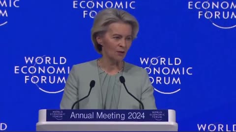 Davos - Ursula von der Leyen Jan 16, 2024