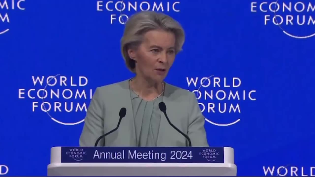 Davos - Ursula von der Leyen Jan 16, 2024