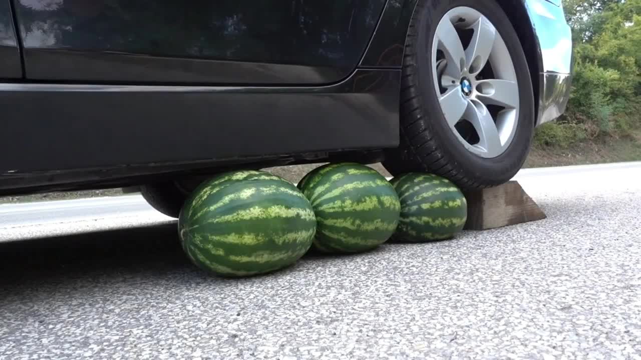 Crushing Crunchy _ Soft Things by Car_ EXPERIMENT CAR vs SNAPPERS FIRECRACKER