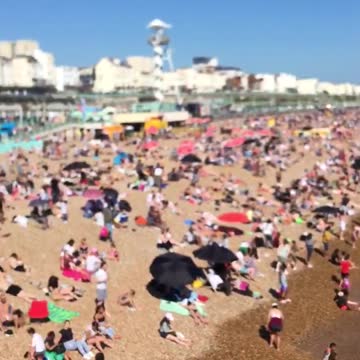 Brighton beach