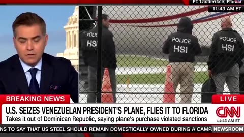 U.S. seizes Maduro's plane in the Dominican Republic