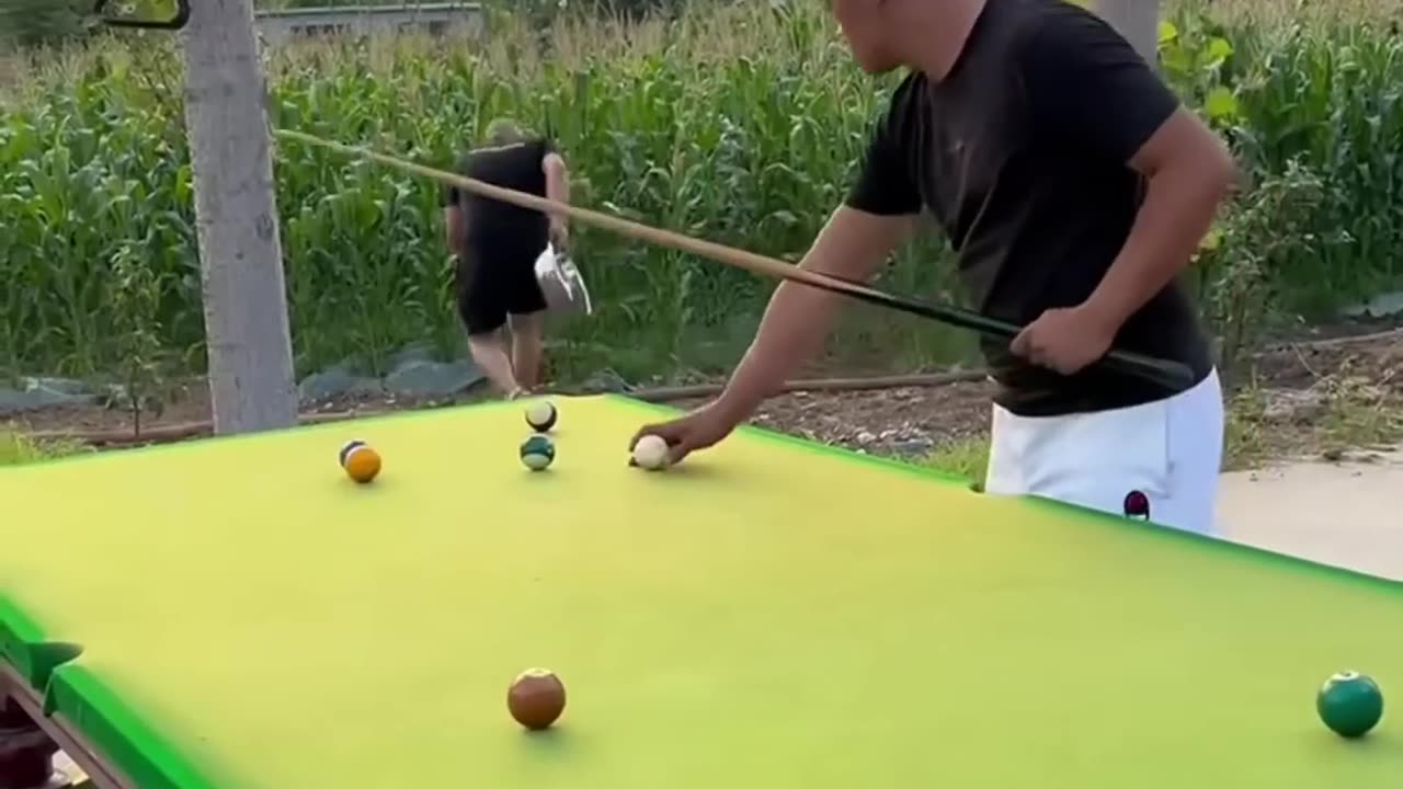 Funny Video Billiards million views