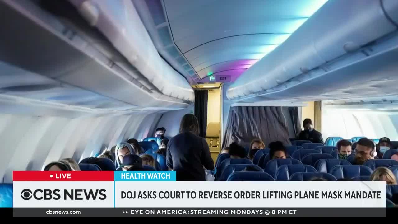 Biden’s DOJ is now trying to bring back masks on planes