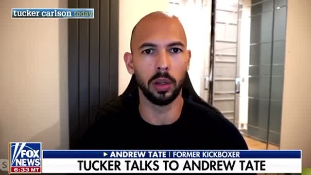 Andrew tate on tucker Carlson interview