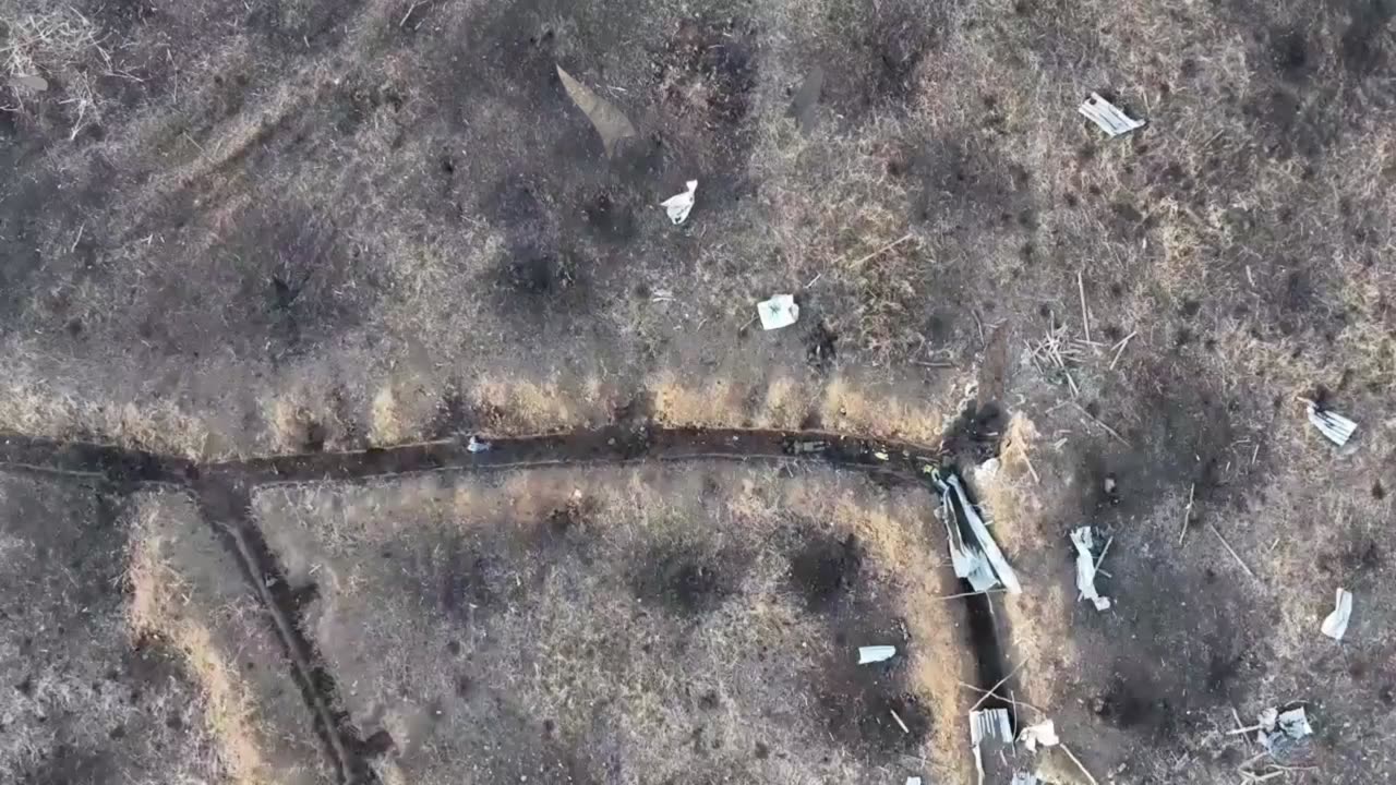 Drone work of the aerial reconnaissance 65th Mechanised Brigade on the enemy.