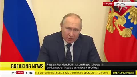 Putin urges business to launch operations in Crimea: 'Now they have NOTHING TO BE AFRAID OF' 3.17.22