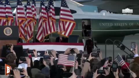 President Trump Says Goodbye?