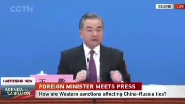 🇨🇳Chinese Foreign Minister: "China and Russia are committed to the constant