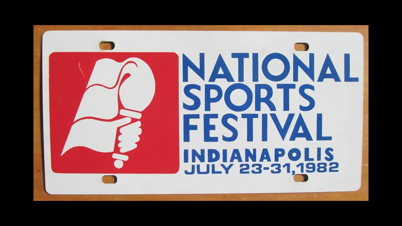 July 25, 1982 - Protest at National Sports Festival in Indianapolis