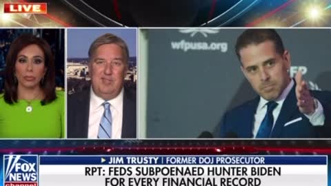 Feds Subpoena Hunter Biden For "Every Single Financial Record" -- No Stone Unturned!