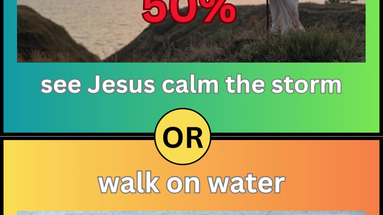 Would You Rather: Journey with Jesus Edition