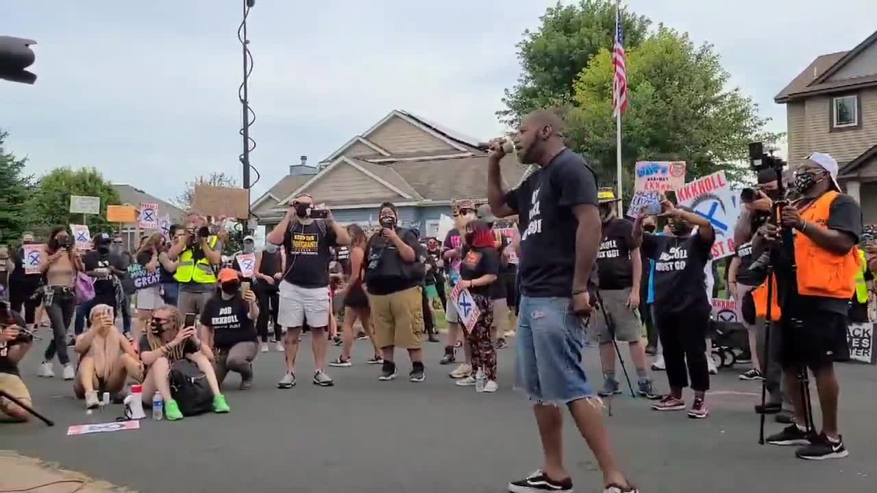 Democrat House Candidate John Thompson Screams At Children And Residents "F*&k Hugo Minnesota!"