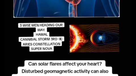 SOLAR FALRES AND THE HEART