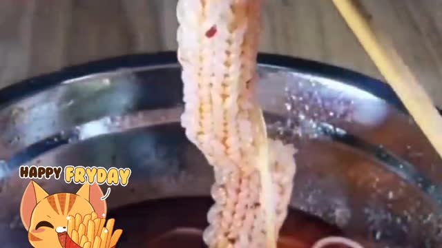 Noodle knitting