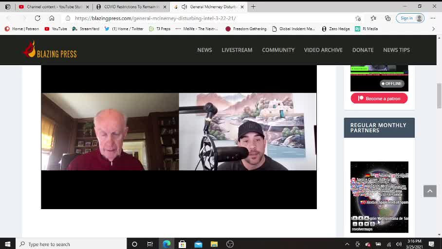 Interview With 3 Star General!