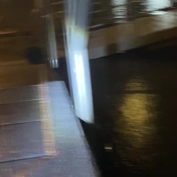 Hurricane Nicholas on SV Imagine dock walk and damage.