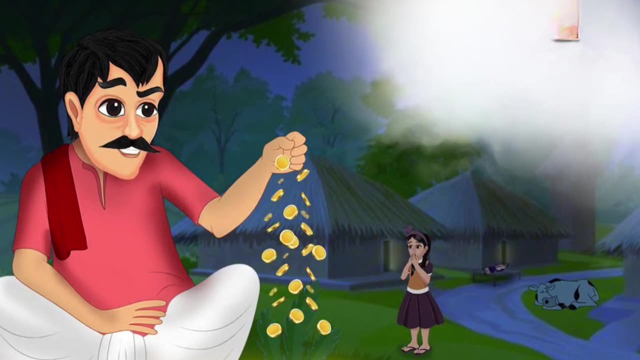 Magic leaf tree stories. English story. Story in english.