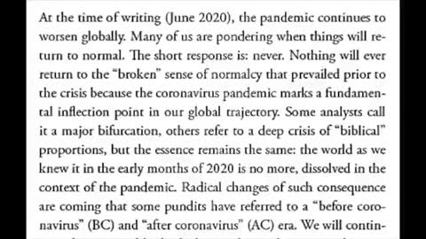 Klaus Schwab Old normal