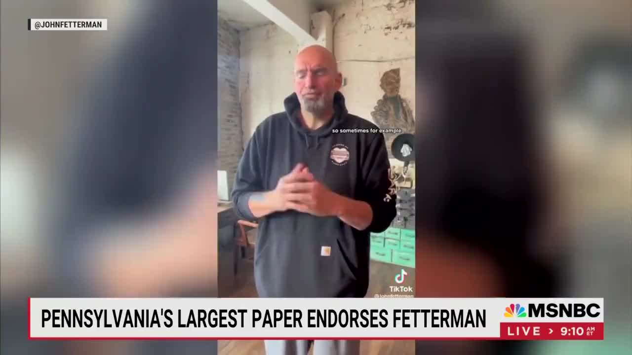 Fetterman Explains How His Stroke Affects His Speech