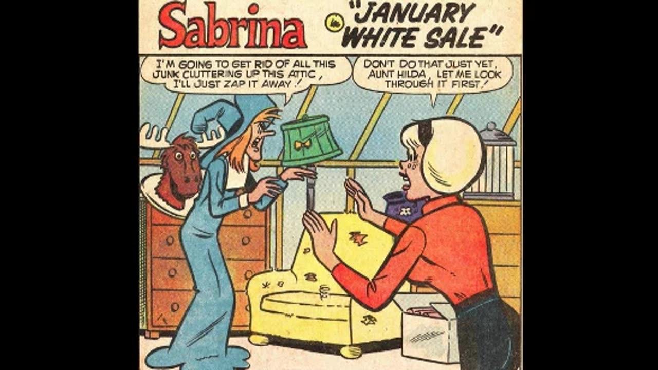 Newbie's Perspective Sabrina 70s Comic Issue 44 Review