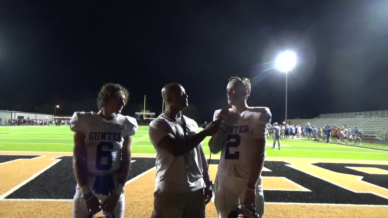 Gunter Takes Out Pilot Point 59-6