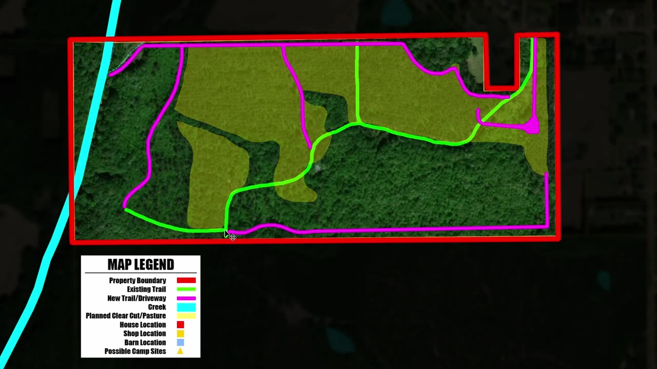 Day 2 - My 101 acre plan....that will change