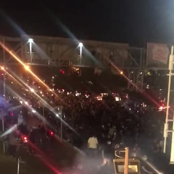 Protestors Take Over Streets In Tehran