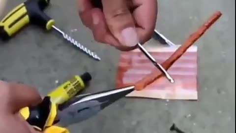 Car Tire Repair Kit Tubeless Tyre Puncture Patch