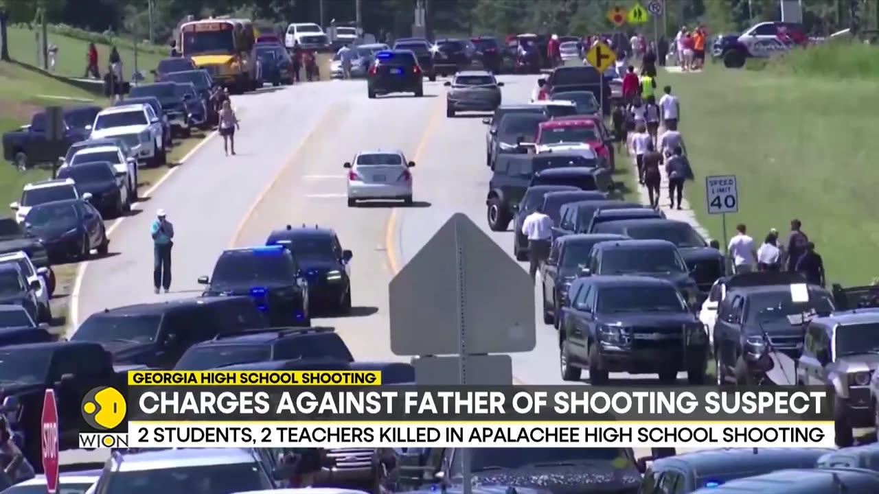 Georgia High School Shooting: Charges against father of shooting suspect | WION