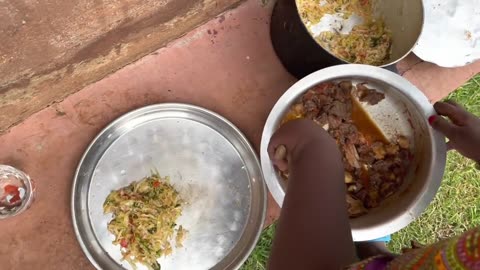 Cook with me Africa’s Most Popular common Traditional Village food