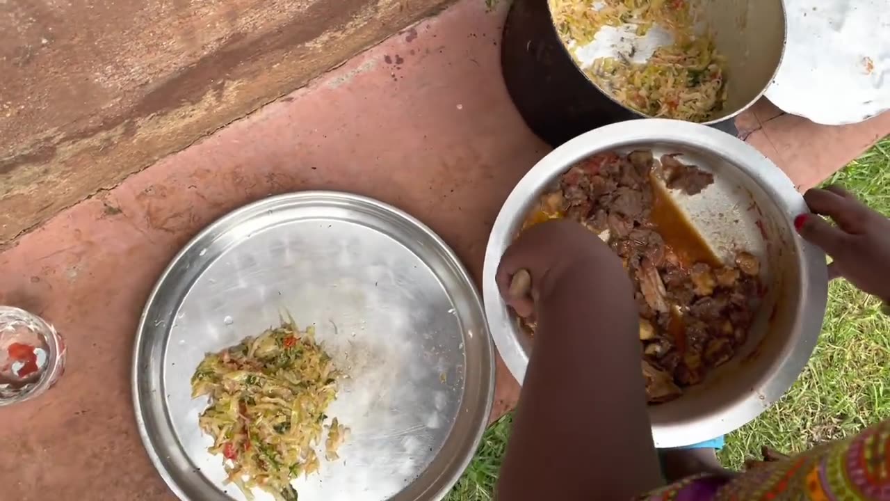 Cook with me Africa’s Most Popular common Traditional Village food