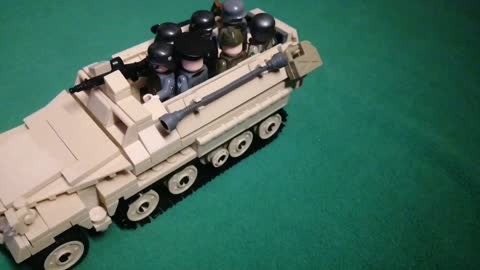 Brick SD.KFZ 251 speed building