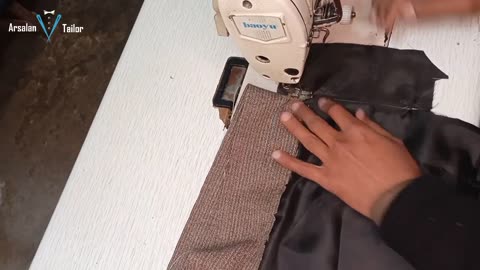 Waistcoat cutting And stitching Part 6 _ how to make a bone pocket _ bone pocket tutorial _