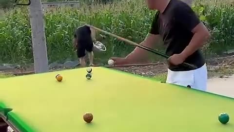 Funny Video Billiards million views | p337