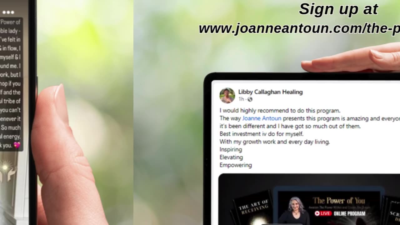 Embrace change and join us in The Power Of You - Awaken the Power Within Online Program #motivation