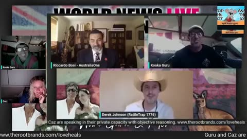 Guru and Caz with Just a Dad