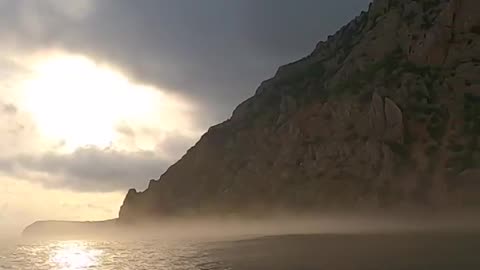 The misty beauty of the Black Sea