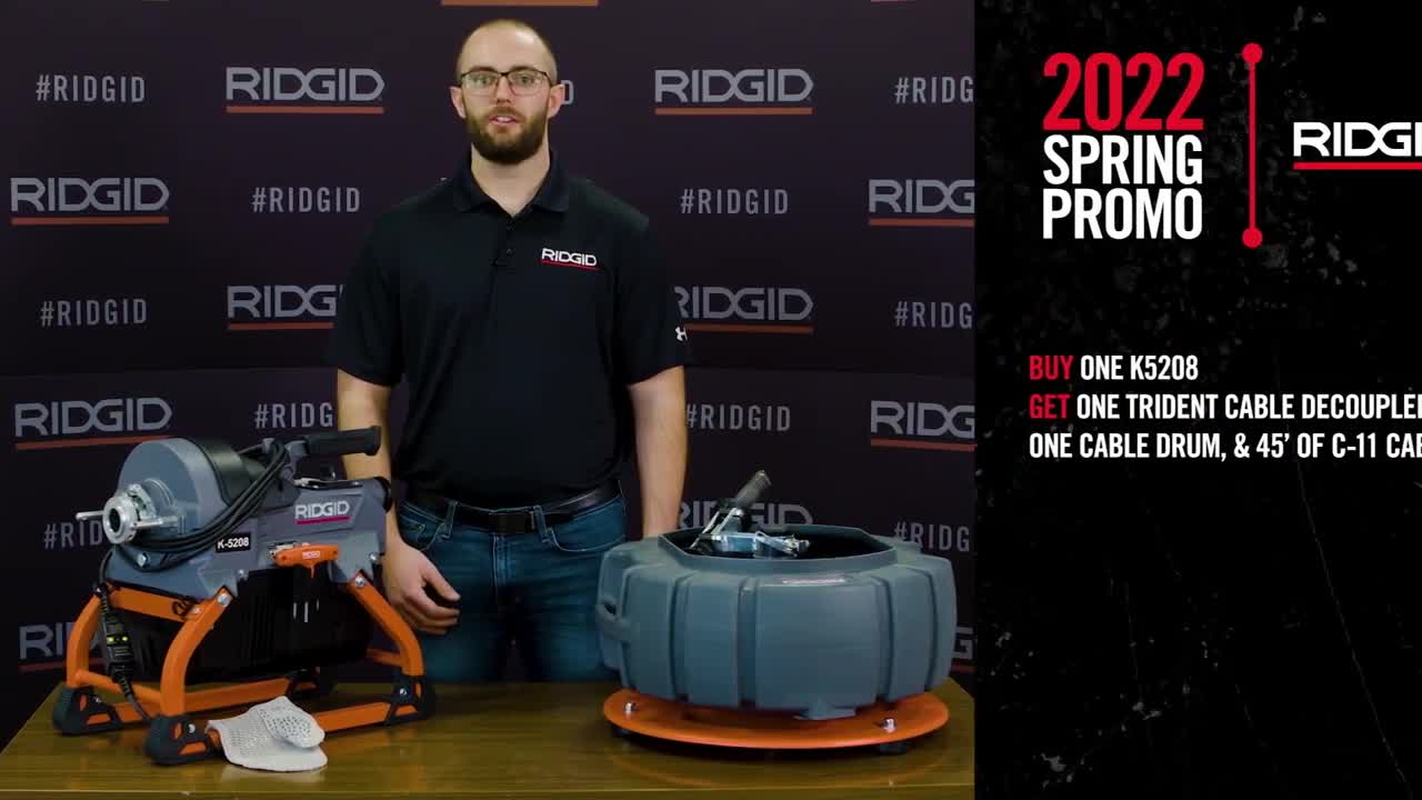 RIDGID K-5208 2022 Spring Promo