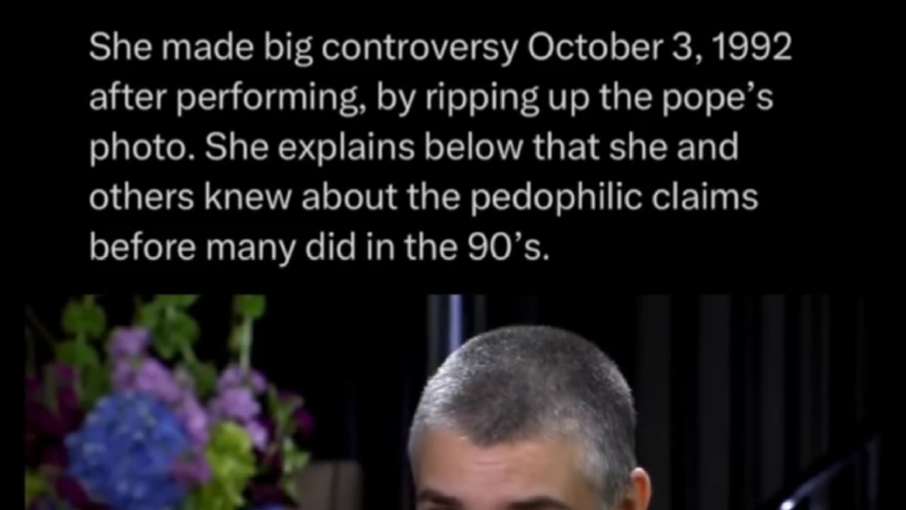 SINEAD O’CONNOR ON THE DOCTOR PHIL SHOW DID SHE JUST SAY THAT THE POPE WAS HER FATHER?