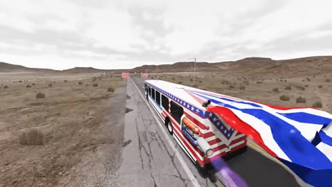 Cars vs Chain Wall – BeamNG.Drive(720P_60FPS)