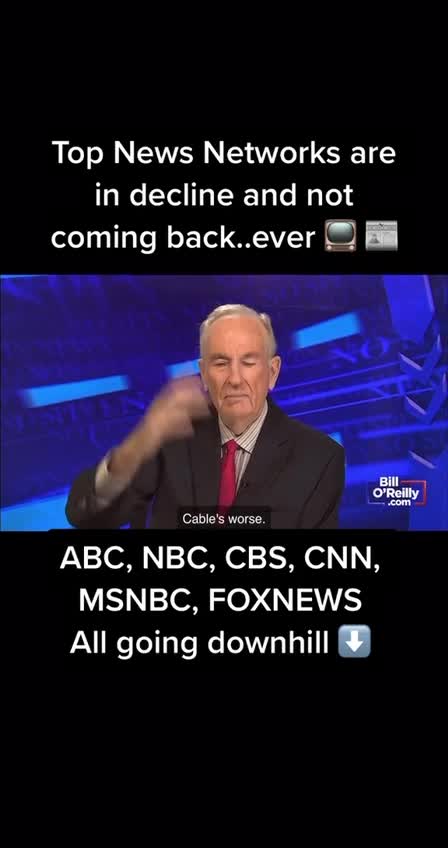 Bill O'Reilly: MSM Declining and Not Coming Back