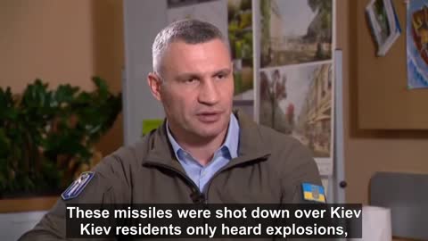 Klitschko has math problems again. 16 missiles flew out, 16 of them were shot down