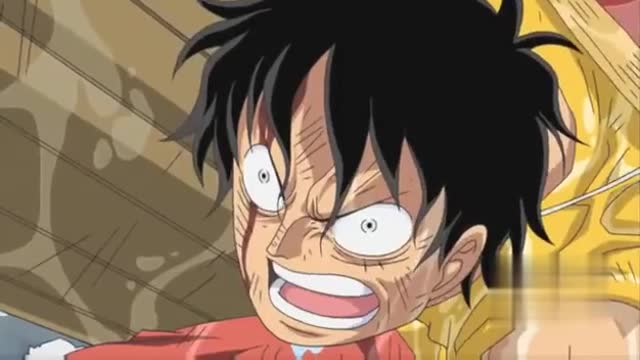 One Piece - The moment Luffy stands against 3 navy admiral at Marineford Plaza