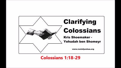 Colossians 1:18-29