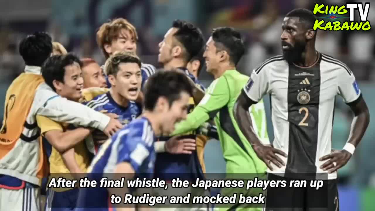 Antonio Rudiger get the karma for his 'arrogance' during Germany's loss to Japan