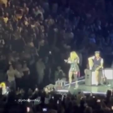 Cringe: Madonna Shames Fan For Not Standing At Concert, Makes A Fool Of Herself Instead
