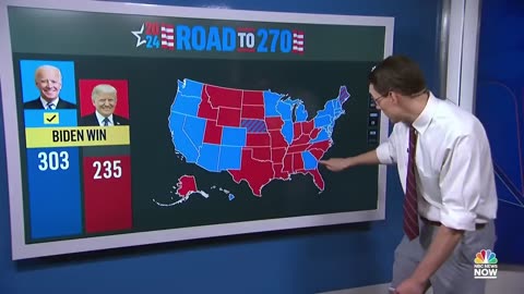 Trump overtakes Biden in polling of key swing states, Kornacki breaks it down