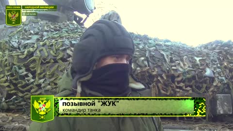 🇷🇺💥 Танкисты 2-го АК НМ ЛНР подавляют силы противника на Соледарском направлении