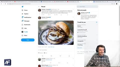 NICK FUENTES WATCHES RICHARD SPENCER'S BURGER REVIEW