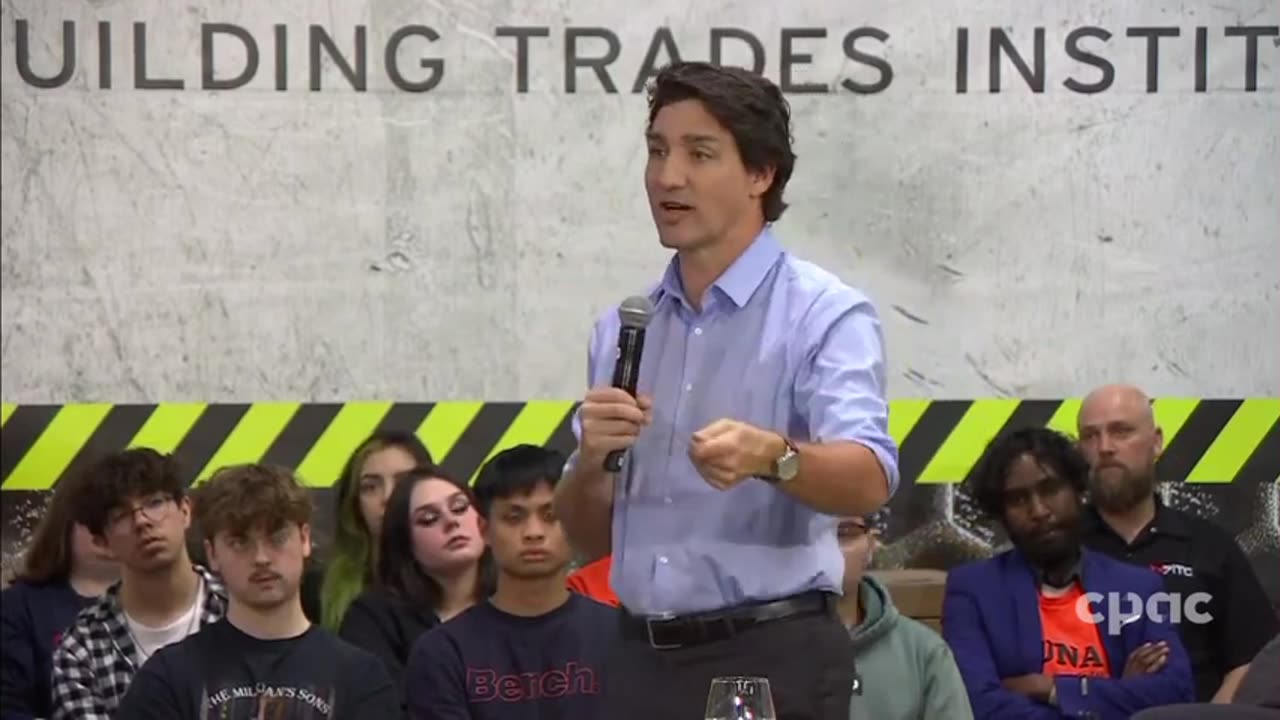 Canada: PM Justin Trudeau holds a town hall with trade workers in Winnipeg – April 12, 2023